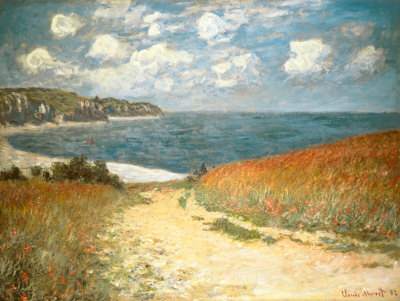 Path Through the Corn at Pourville, c.1882