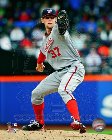 Stephen Strasburg 2012 Action