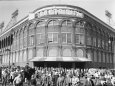 Fans Leaving Ebbets Field after Brooklyn Dodgers Game. June, 1939 Brooklyn, New York