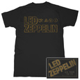 Led Zeppelin - Square Gold Logo