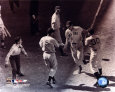 Ted Williams - Homeplate (sepia)