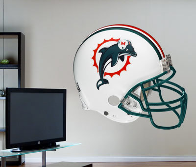 Dolphins Helmet -Fathead