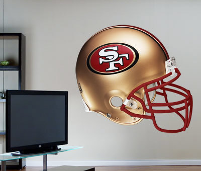 49ers Helmet -Fathead