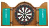 Arched Oak Dart Board Cabinet