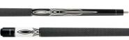 Action BW01 - Black & White Pool Cue Stick