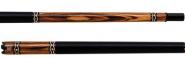 5280 GEM03 - Bacote with Crystal Gem Inlay Pool Cue Stick