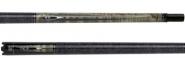5280 PK02 - Green Stained Birdseye with Mother of Pearl inlayed Pool Cue Stick