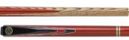 Riley RIL07 Red Stain with Ebony Splices Snooker Cue