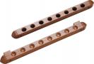 8 Cue Wall Rack/2 pc Holes