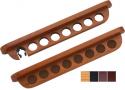 7 Cue Wall Rack with Bridge Stick Holder