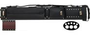 InStroke ISC35 - 3 Butt/5 Shaft Cowboy Pool Cue Case