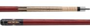 Joss JOS67 Curly Maple with Black Ash Points and Ebony Veneers Pool Cue Stick