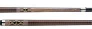 Scorpion SCORP30 Brown Leather Wrap Pool Cue Stick