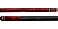 Lucasi LEWR Cocobolo with Nickel Silver Rings Pool Cue Stick
