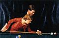 Billiards - Norman Rockwell