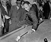 Martin Luther King, Jr playing pool
