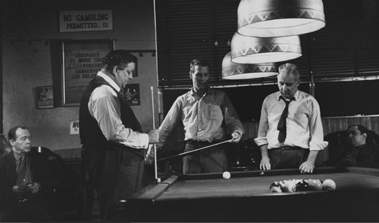 The Hustler: Gleason, Newman, Willie Mosconi The Hustler: Gleason, Newman, Willie Mosconi