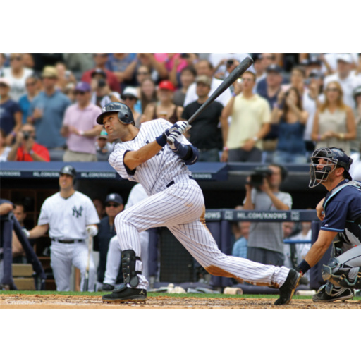 Derek Jeter 3000th Hit Mural