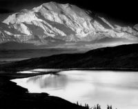 Mt. McKinley Wonder Lake 1948 by Ansel Adams