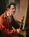 Thomas Hart Benton, self-portrait